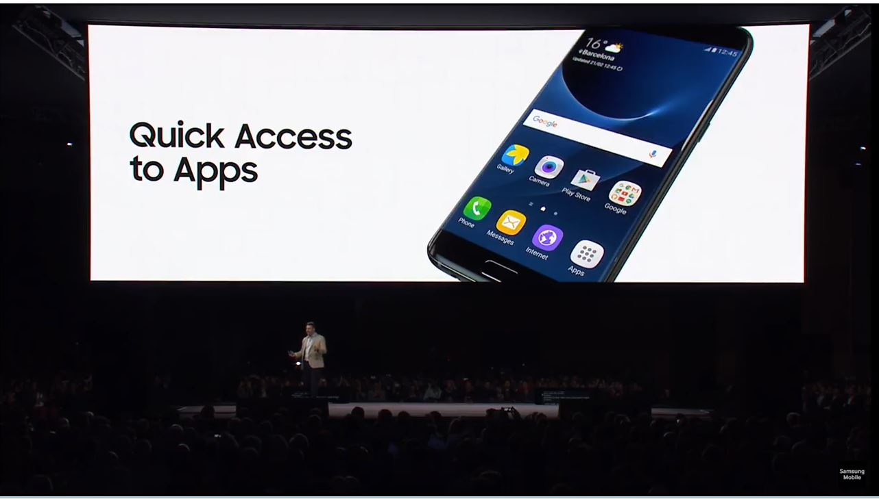samsung s7 edge mwc2016